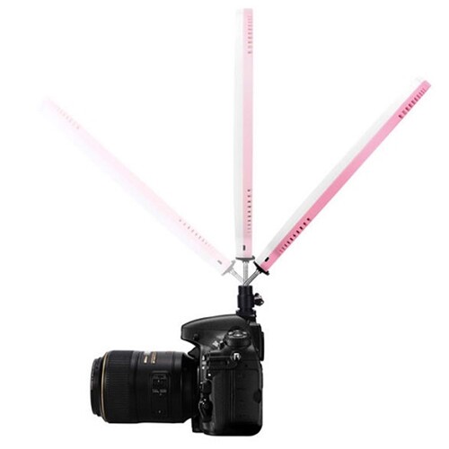 Yongnuo YN128 Bi-Color Ring LED Işık (Pembe)