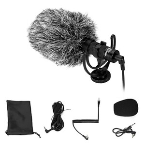 Yongnuo YN220 Rüzgarlıklı Cardioid Shotgun Mikrofon - Thumbnail