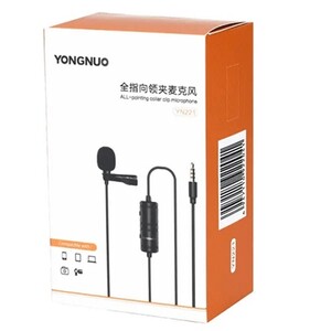 Yongnuo YN221 Kablolu Yaka Mikrofonu - Thumbnail