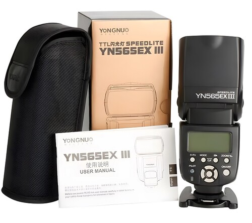 Yongnuo YN565-EX III C TTL Tepe Flaşı (Nikon)
