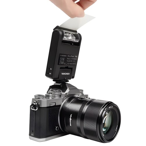 Yongnuo YN6 Micro Bataryalı Sony Uyumlu Tepe Flaşı (Siyah)