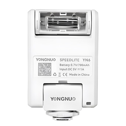 Yongnuo YN6 Micro Bataryalı Universal Tepe Flaşı (Beyaz)