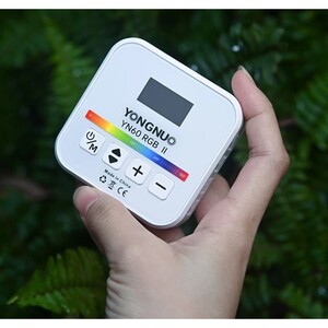 Yongnuo YN60-RGB II Dahili Bataryalı Mobil LED Işık - Beyaz Kasa - Thumbnail