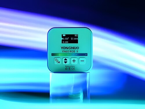 Yongnuo YN60-RGB II Dahili Bataryalı Mobil LED Işık - Beyaz Kasa