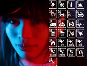 Yongnuo YN60-RGB II Dahili Bataryalı Mobil LED Işık - Beyaz Kasa - Thumbnail