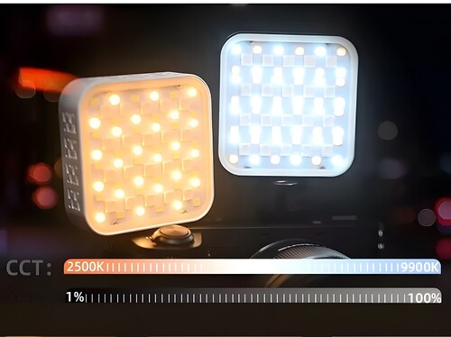 Yongnuo YN60-RGB II Dahili Bataryalı Mobil LED Işık - Beyaz Kasa