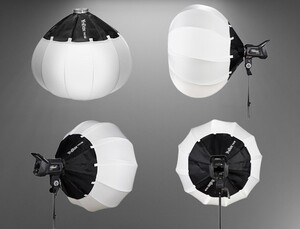 Yongnuo YN65Q Bowens Mount Kolay Kurulum Lantern Balon Softbox 65cm - Thumbnail