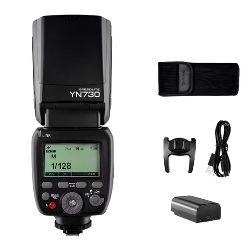 Yongnuo YN730 Bataryalı Universal Tepe Flaşı