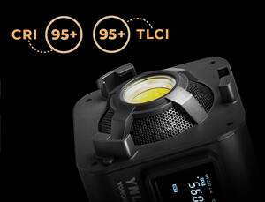 Yongnuo YNLUX100 100W Bi-Color COB LED Işık-Siyah Kasa - Thumbnail