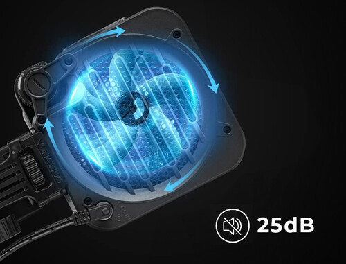 Yongnuo YNLUX100 100W Bi-Color COB LED Işık-Siyah Kasa