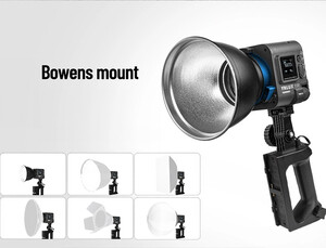 Yongnuo YNLUX100 100W Bi-Color COB LED Işık-Siyah Kasa - Thumbnail