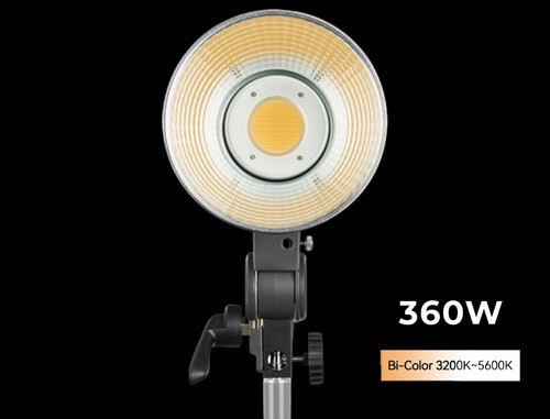Yongnuo YNRAY360 DMX Kontrollü 360W Bi-Color COB LED Işık Kit
