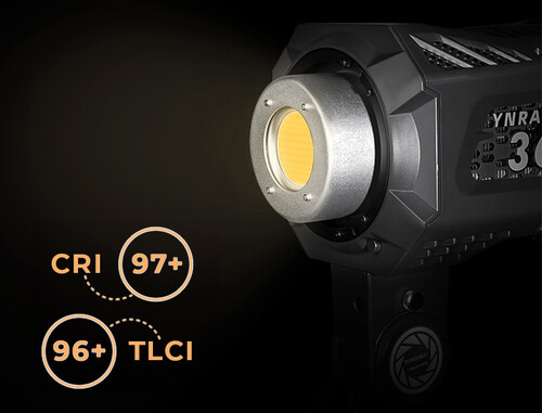 Yongnuo YNRAY360 DMX Kontrollü 360W Bi-Color COB LED Işık Kit
