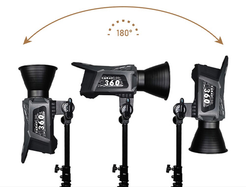 Yongnuo YNRAY360 DMX Kontrollü 360W Bi-Color COB LED Işık Kit