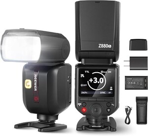 Z880-S TTL Sony Uyumlu 76W Akülü Tepe Flaşı - Thumbnail