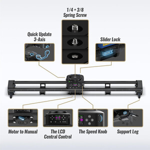 Zeapon AXIS 100 Pro Multi-Axis Motorized Slider - Thumbnail