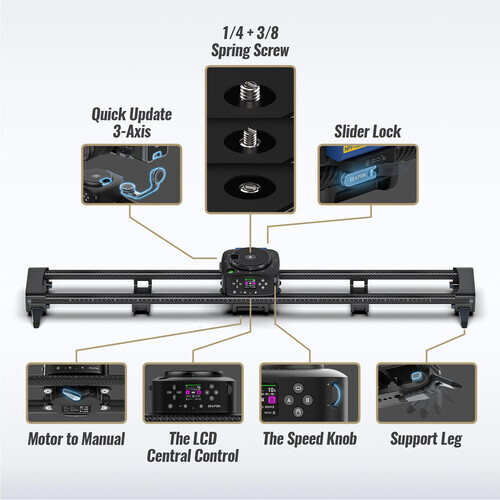 Zeapon AXIS 100 Pro Multi-Axis Motorized Slider
