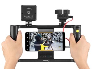 Zeniko - Zeniko MR11 LED'li Vlog Telefon Kiti (1)