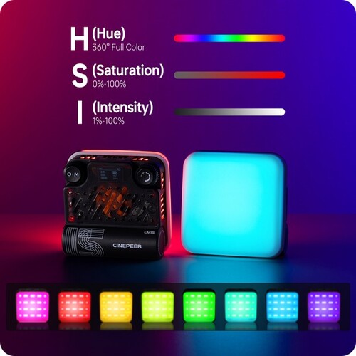 Zhiyun CINEPEER CM15 RGB Mini Led