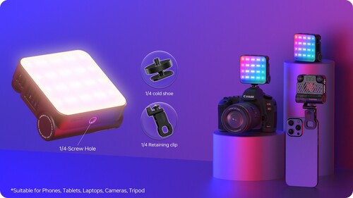 Zhiyun CINEPEER CM15 RGB Mini Led