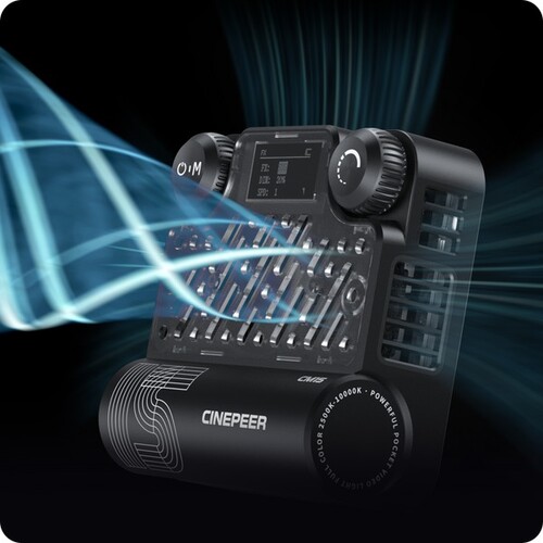 Zhiyun CINEPEER CM15 RGB Mini Led