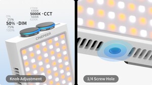 Zhiyun CINEPEER CM25 Led Dolgu Işığı - Thumbnail