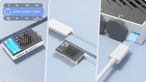 Zhiyun CINEPEER CM25 Led Dolgu Işığı