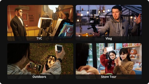 Zhiyun CINEPEER CM25 Led Dolgu Işığı
