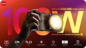 Zhiyun MOLUS X100 RGB Pro Pocket Light - Thumbnail