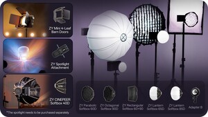 Zhiyun MOLUS X100 RGB Pro Pocket Light - Thumbnail