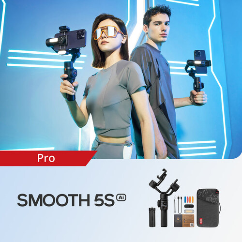 Zhiyun Smooth 5S AI Pro Telefon Gimbali