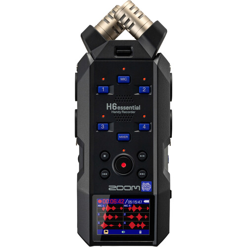 Zoom H6 Essential 6 Kanallı 32-Bit Float Ses Kayıt Cihazı