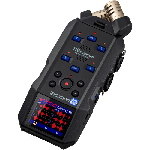 Zoom H6 Essential 6 Kanallı 32-Bit Float Ses Kayıt Cihazı