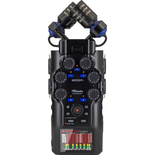 Zoom H6studio 6 Kanallı 32-Bit Float Ses Kayıt Cihazı