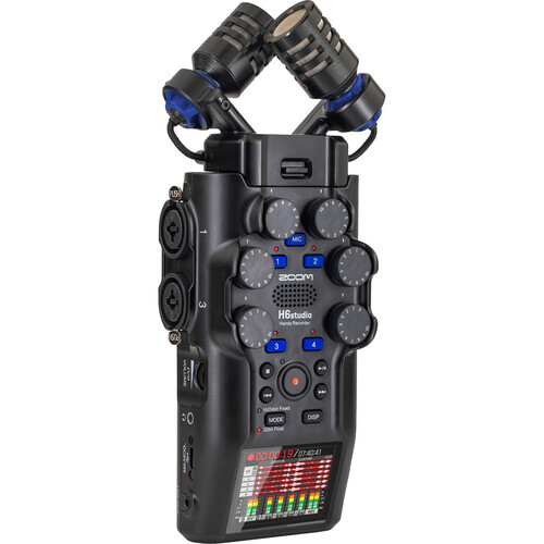 Zoom H6studio 6 Kanallı 32-Bit Float Ses Kayıt Cihazı