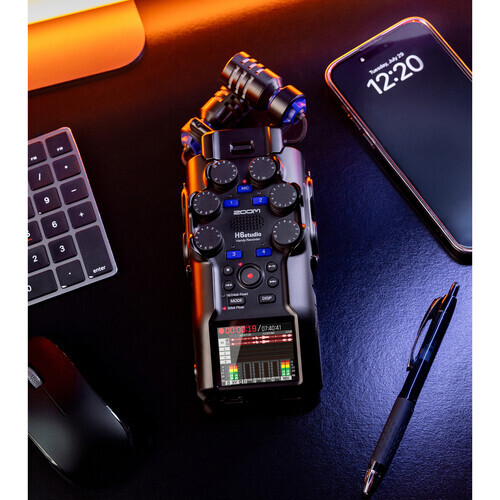 Zoom H6studio 6 Kanallı 32-Bit Float Ses Kayıt Cihazı